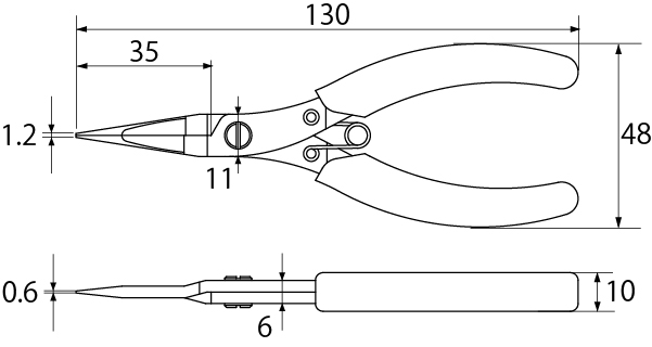 NEEDLE NOSE PLIERSDrawings