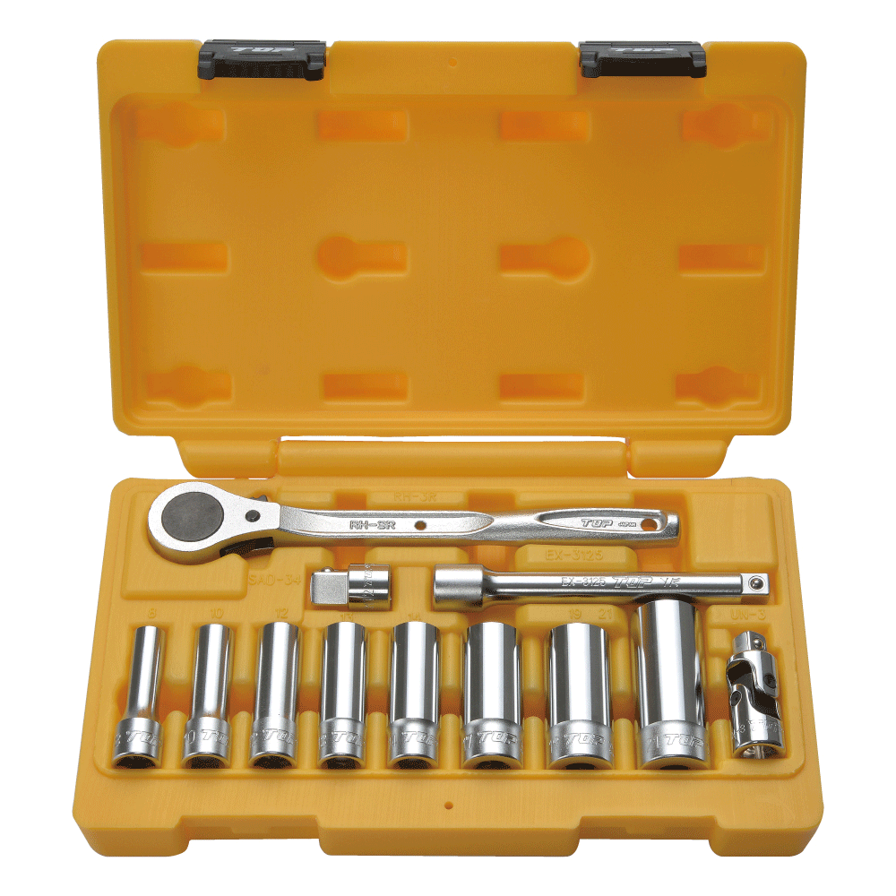 サーフェイスディープソケットレンチセット（差込角9.5mm）