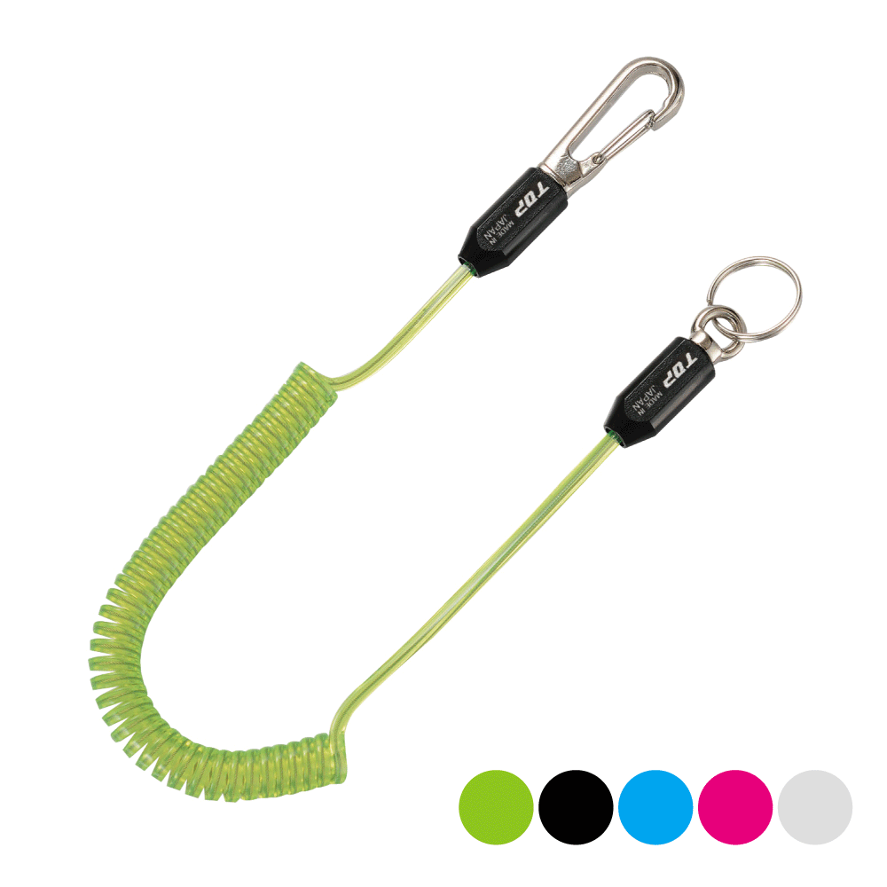 スリム四角コイルセーフティコード Hisquare®